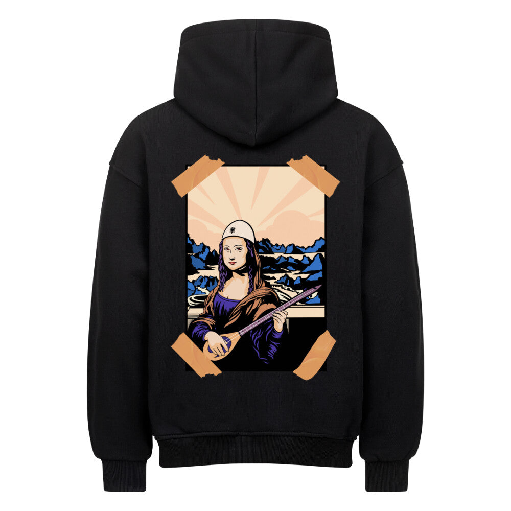 Black monalisa hoodie online